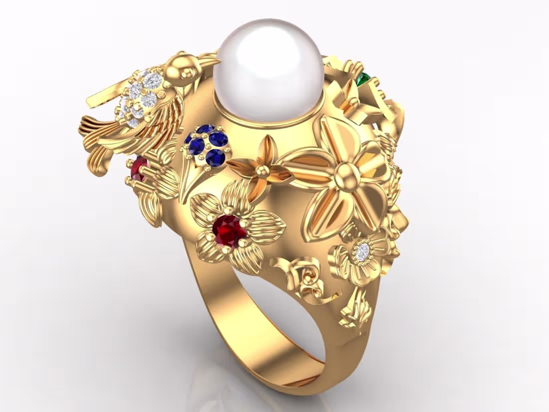 Cover image for I will create high quality 3d manufacturable jewelry cad