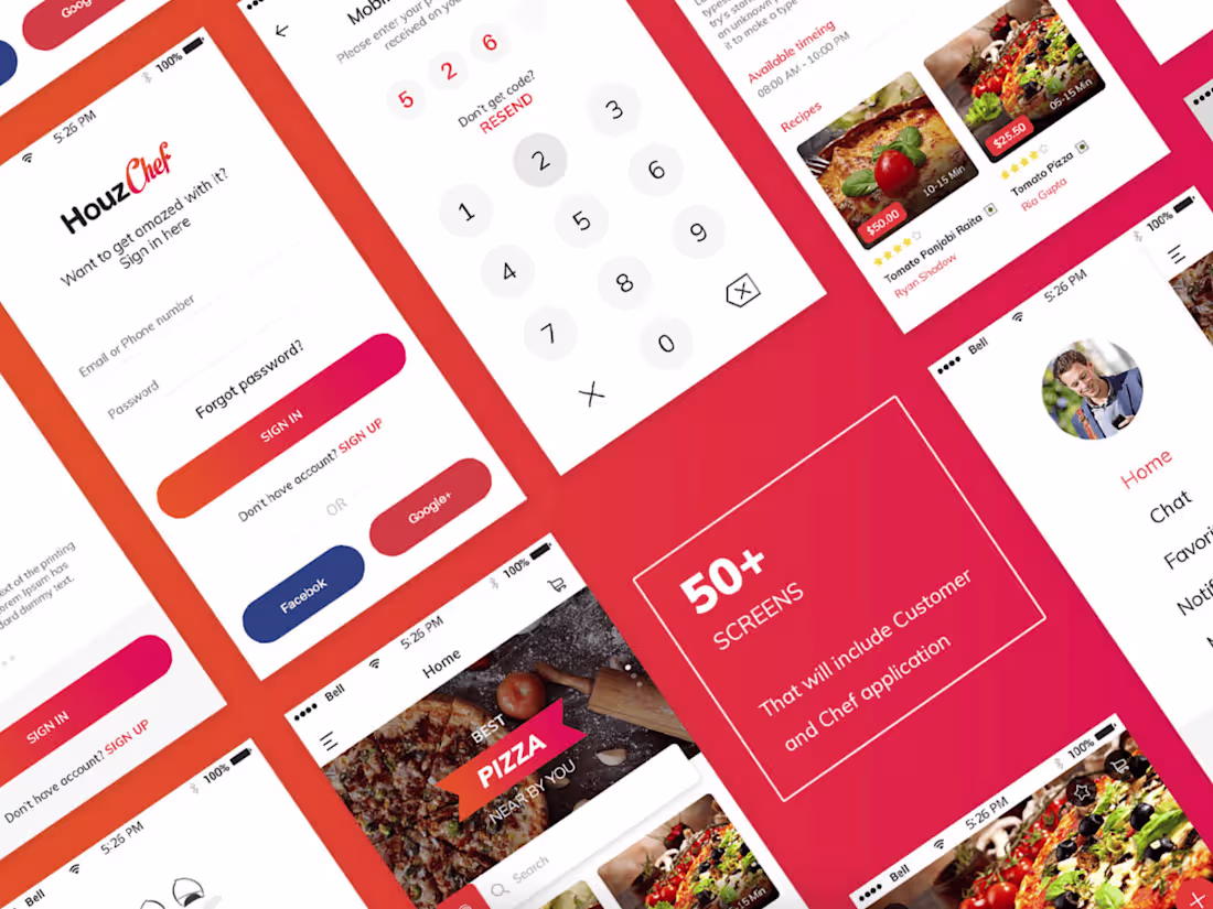 Cover image for HouzChef Mobile App