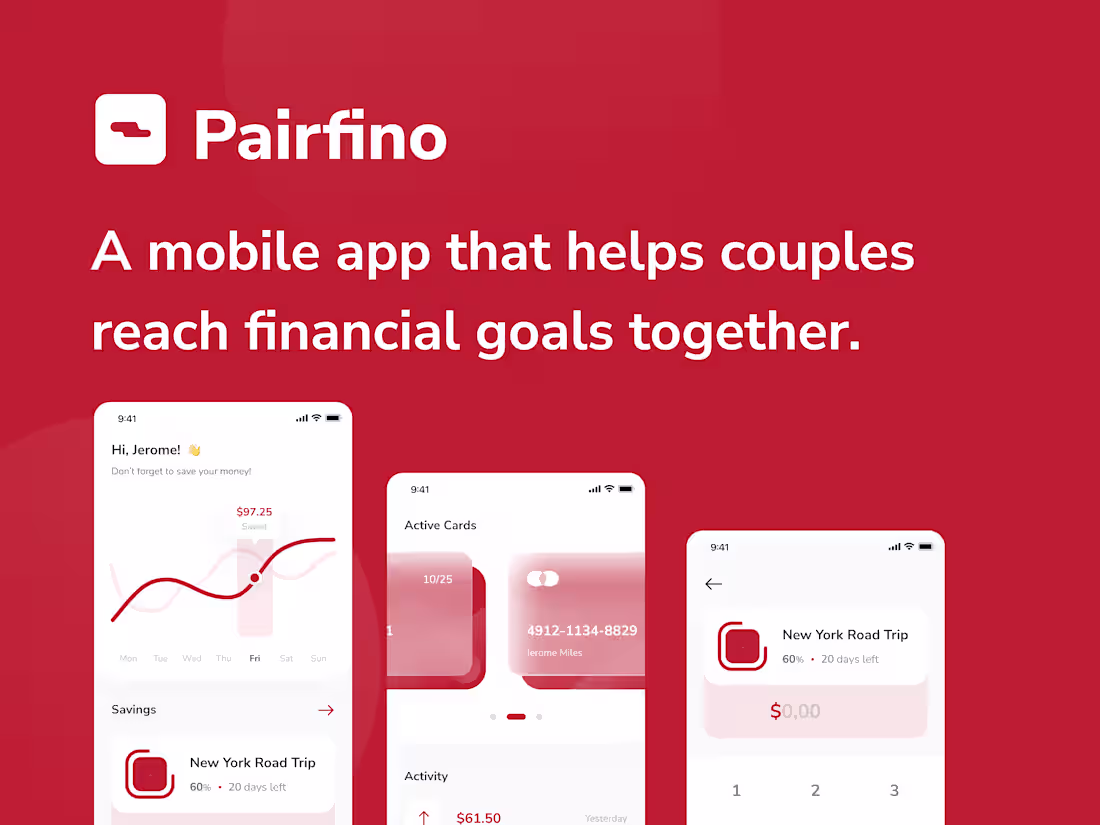 Cover image for Couples Savings Mobile App - React Native