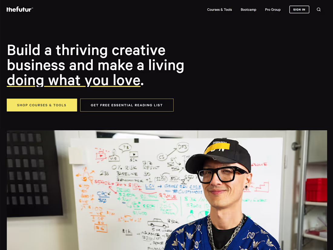 Cover image for TheFutur Website