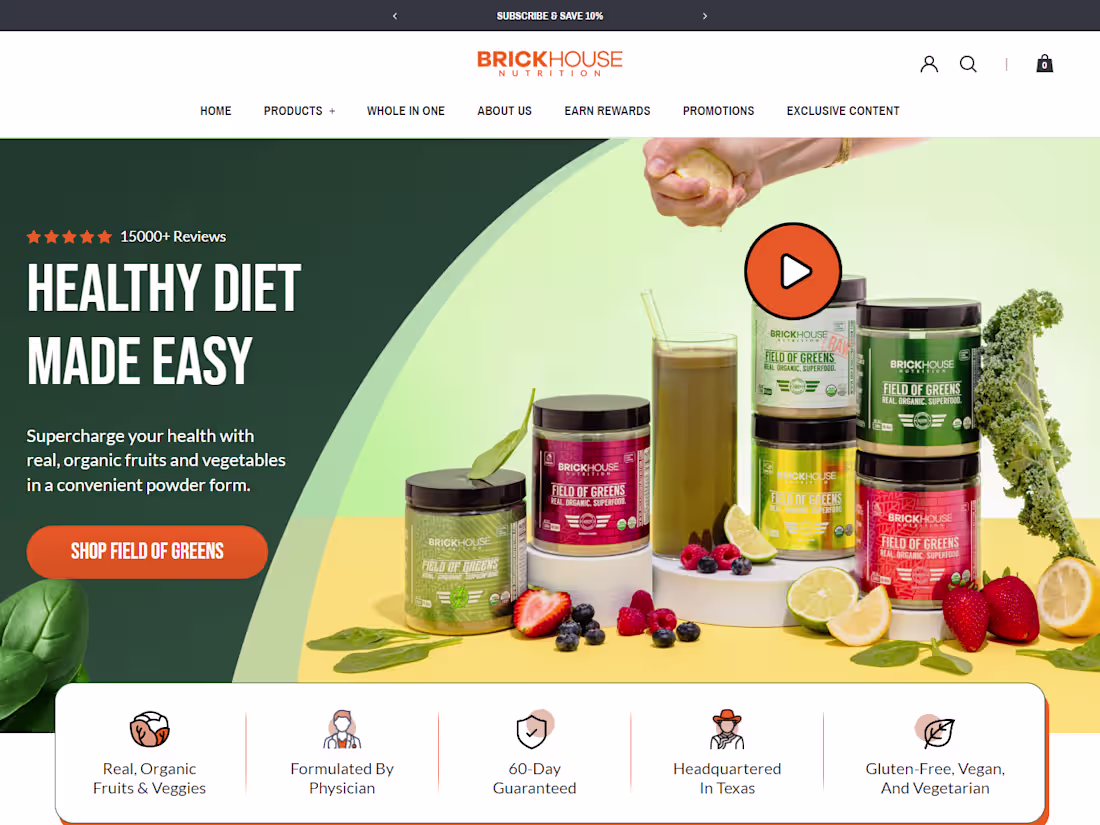 Cover image for Page on Replo for Brickhouse