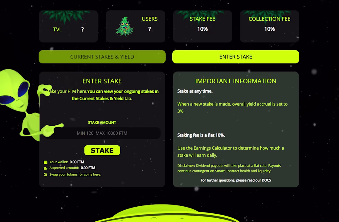 Cover image for Token staking - miner platform