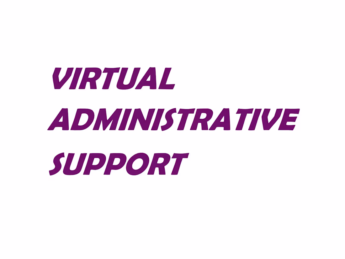 Cover image for Administrative Support for Executive 
