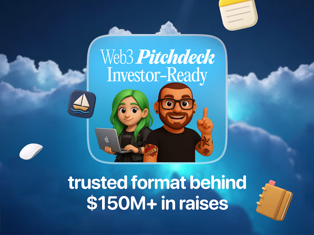 Cover image for Web3 Investor Pitch Deck Design