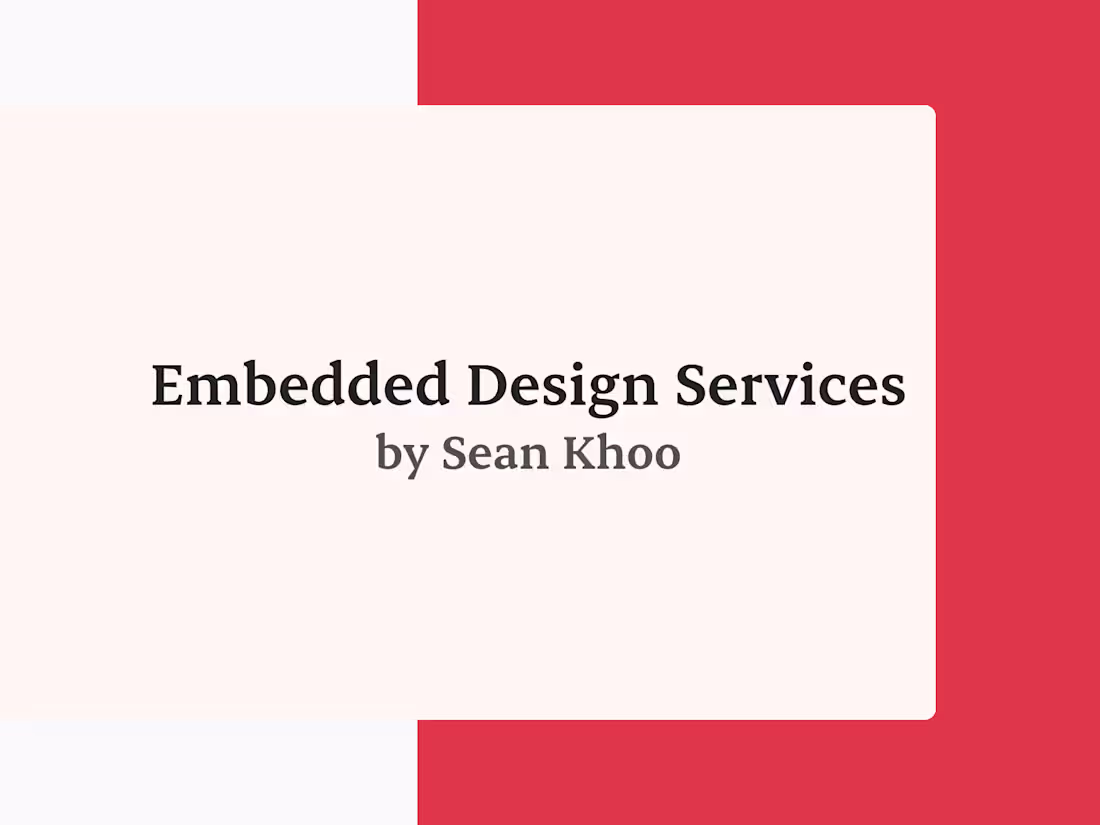Cover image for Embedded Design Services