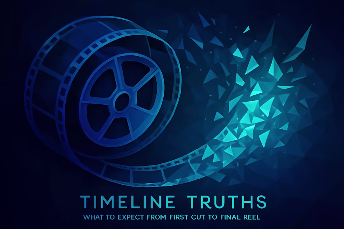 Cover image for Timeline Truths: What to Expect From First Cut to Final Reel