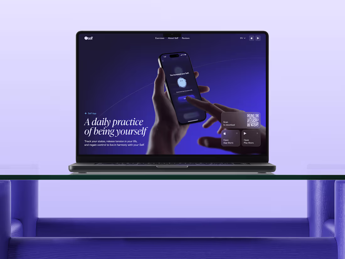 Cover image for Before build the interface, build the intention 💜 For Self ...