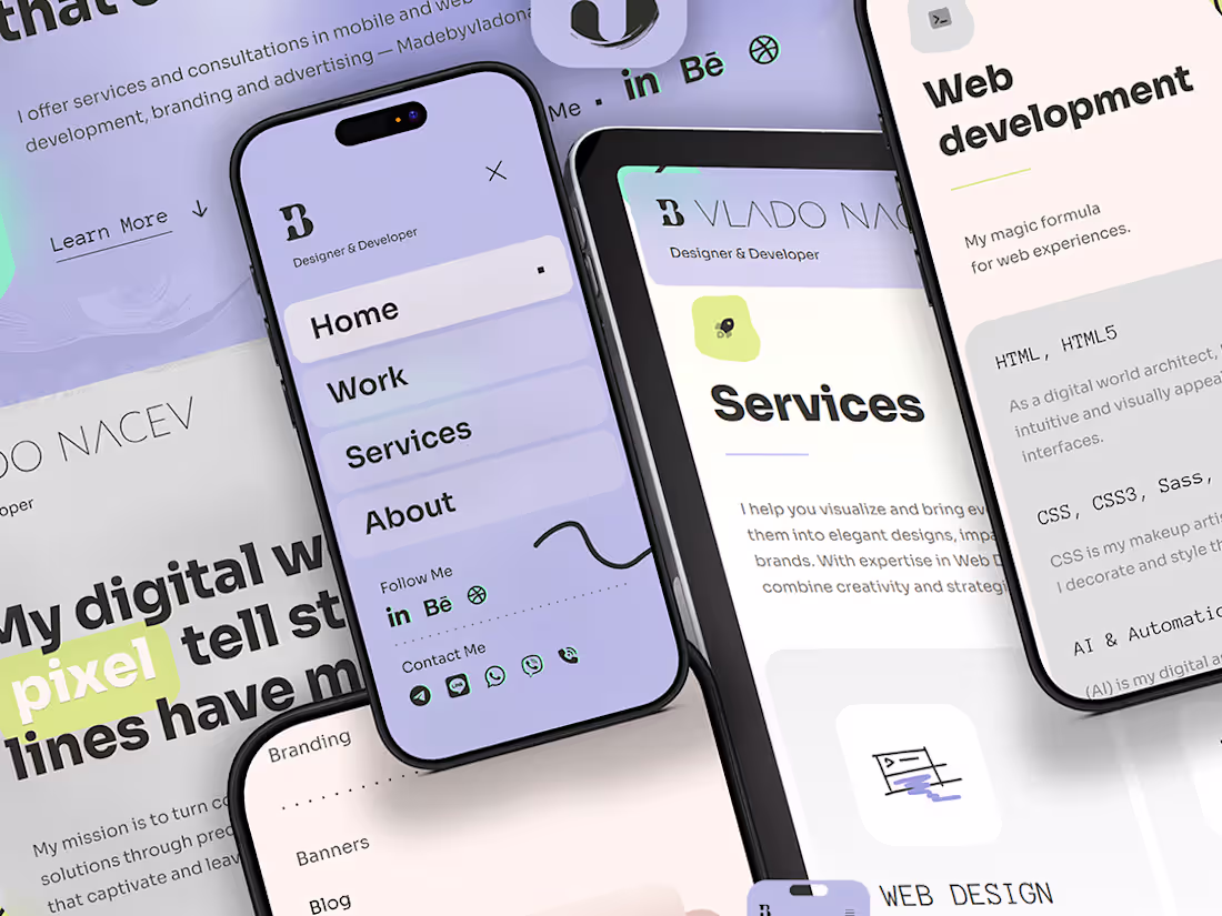 Cover image for Landing Page Design + Development madebyvladonacev