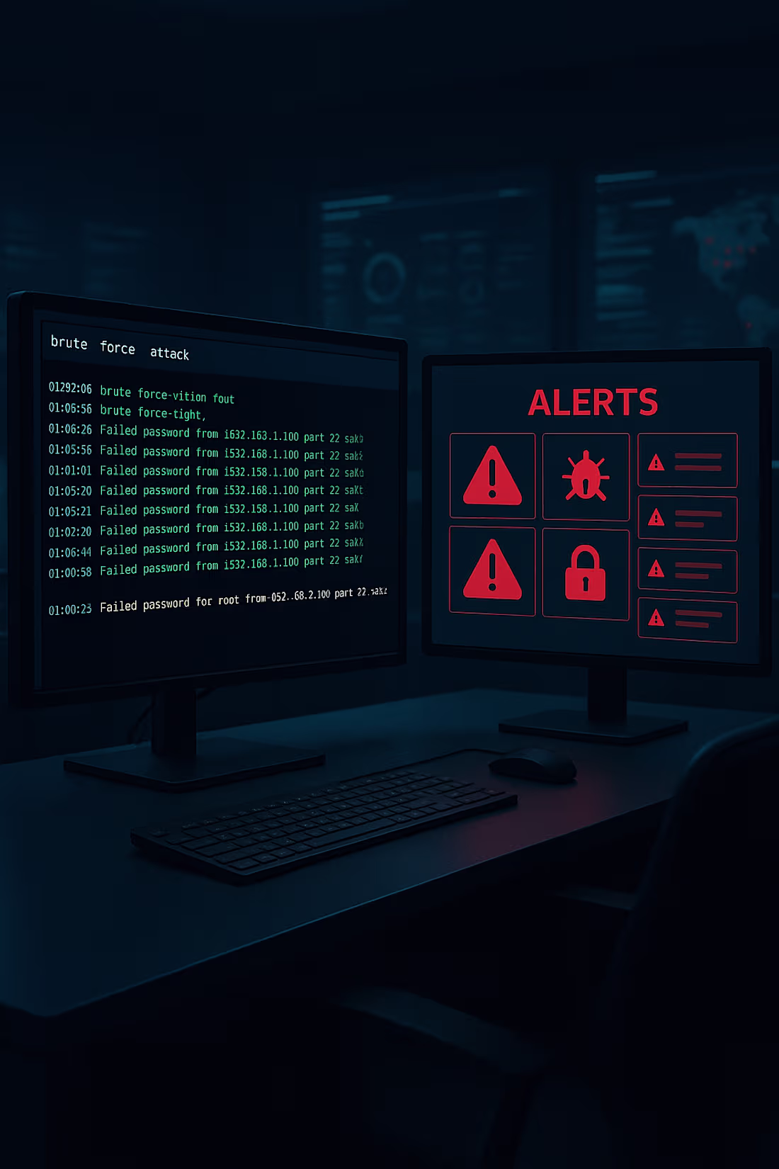 Cover image for Responding to SSH Brute-Force Attacks in a Home Lab