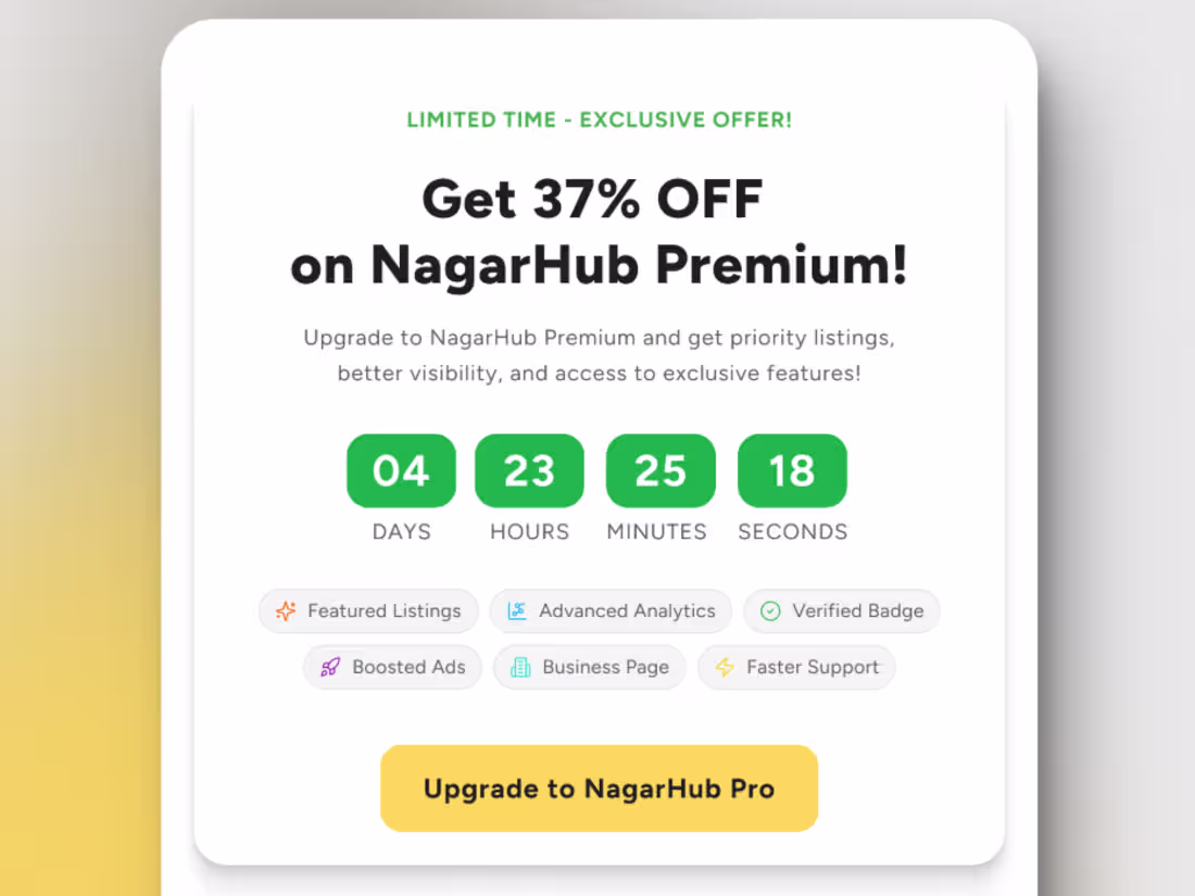 Cover image for Exclusive Email Offer Design