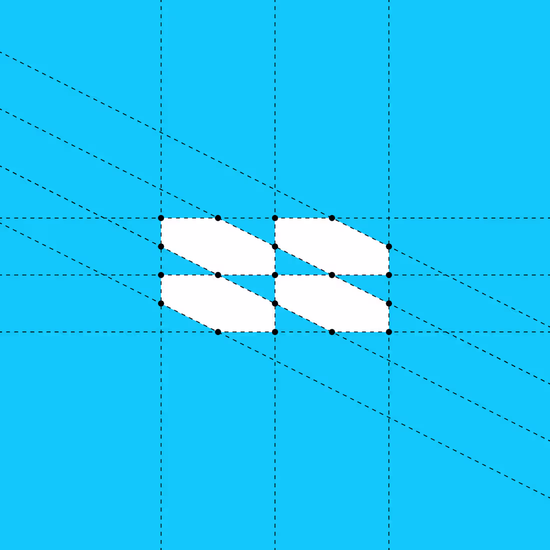 Cover image for New mark for Interform, where structure meets illusion. Let ...