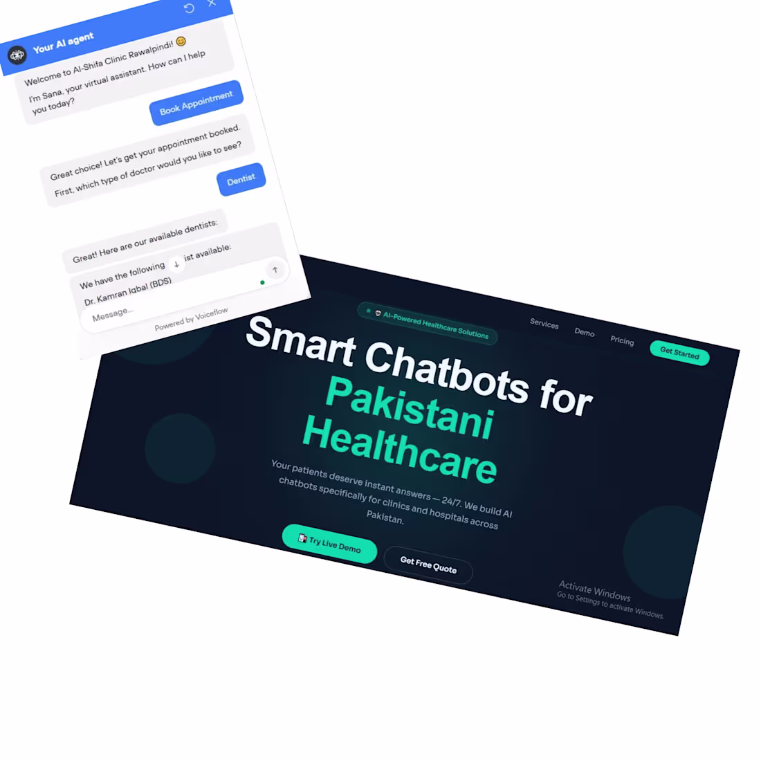 Cover image for Developed an AI-powered healthcare platform