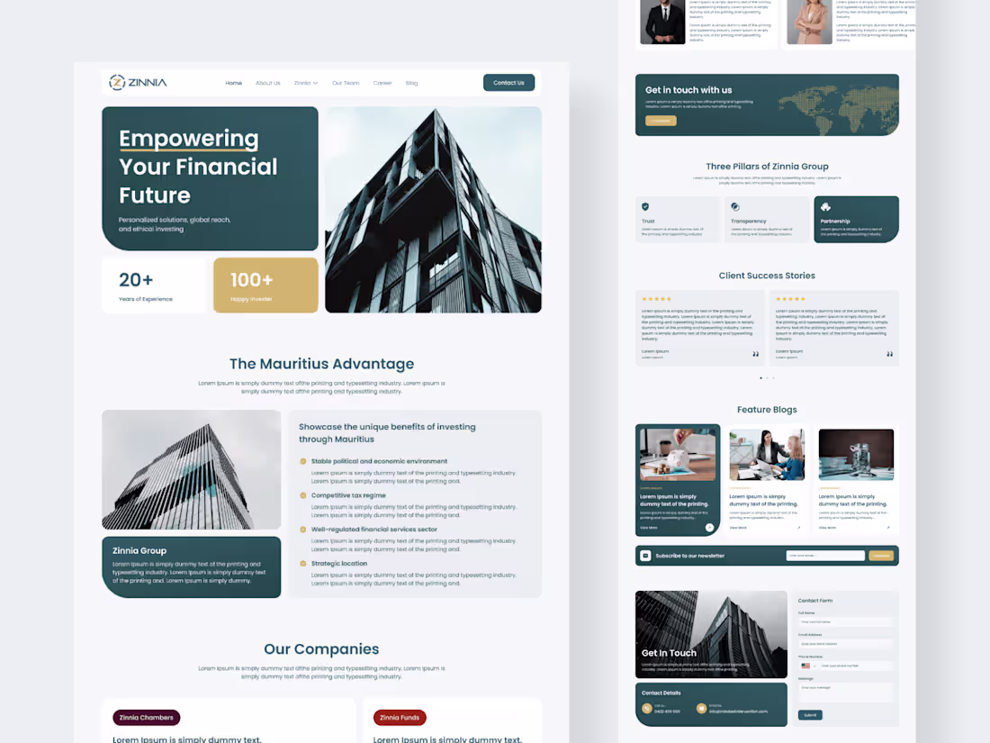 Cover image for Finance Consultant Service