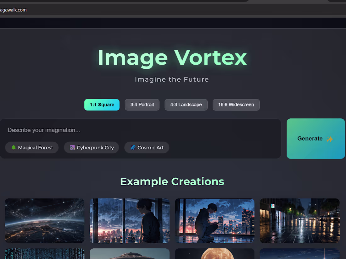 Cover image for Image Vortex