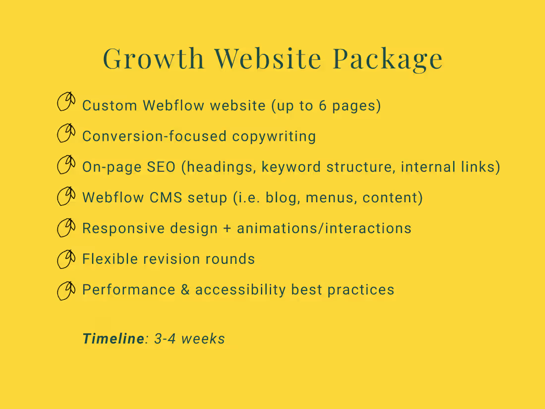 Cover image for Growth Website