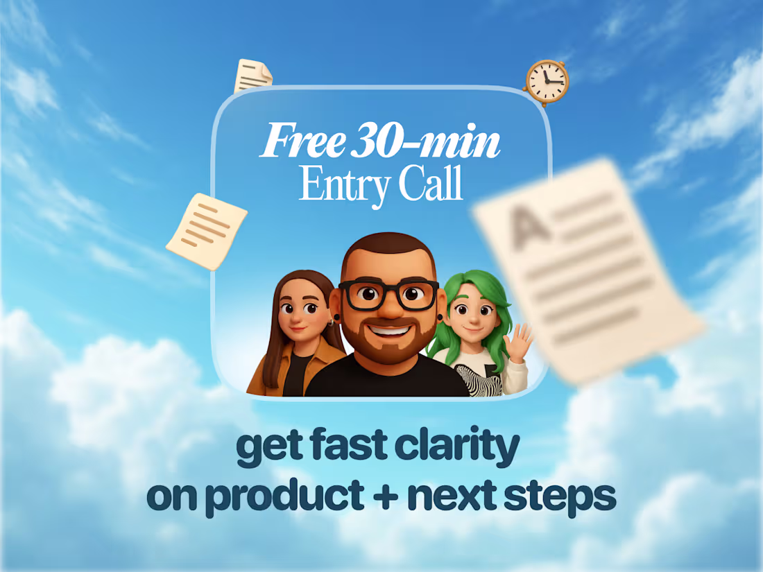 Cover image for 🆓 Free 30-Min UIUX Strategy Call