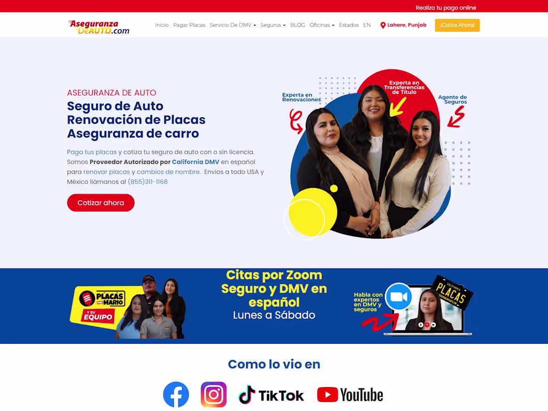 Cover image for Auto Insurance | Web App