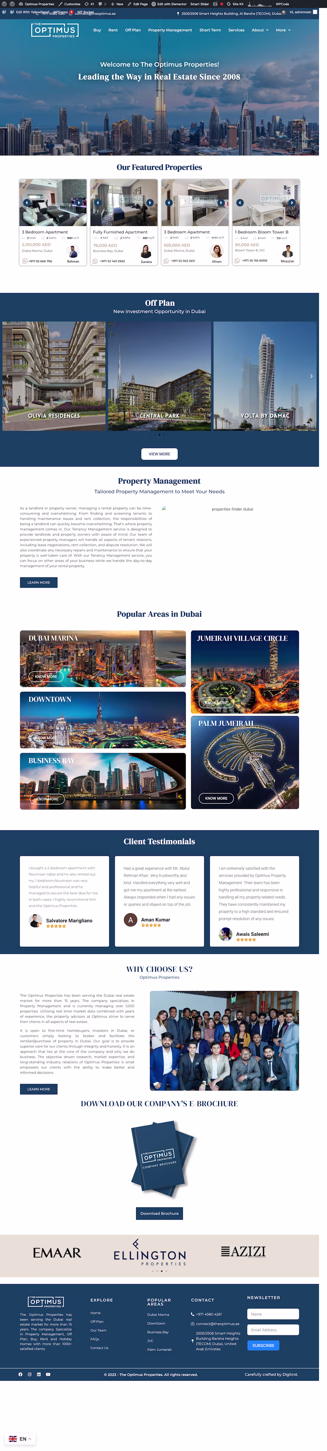 Cover image for Real Estate Website Development