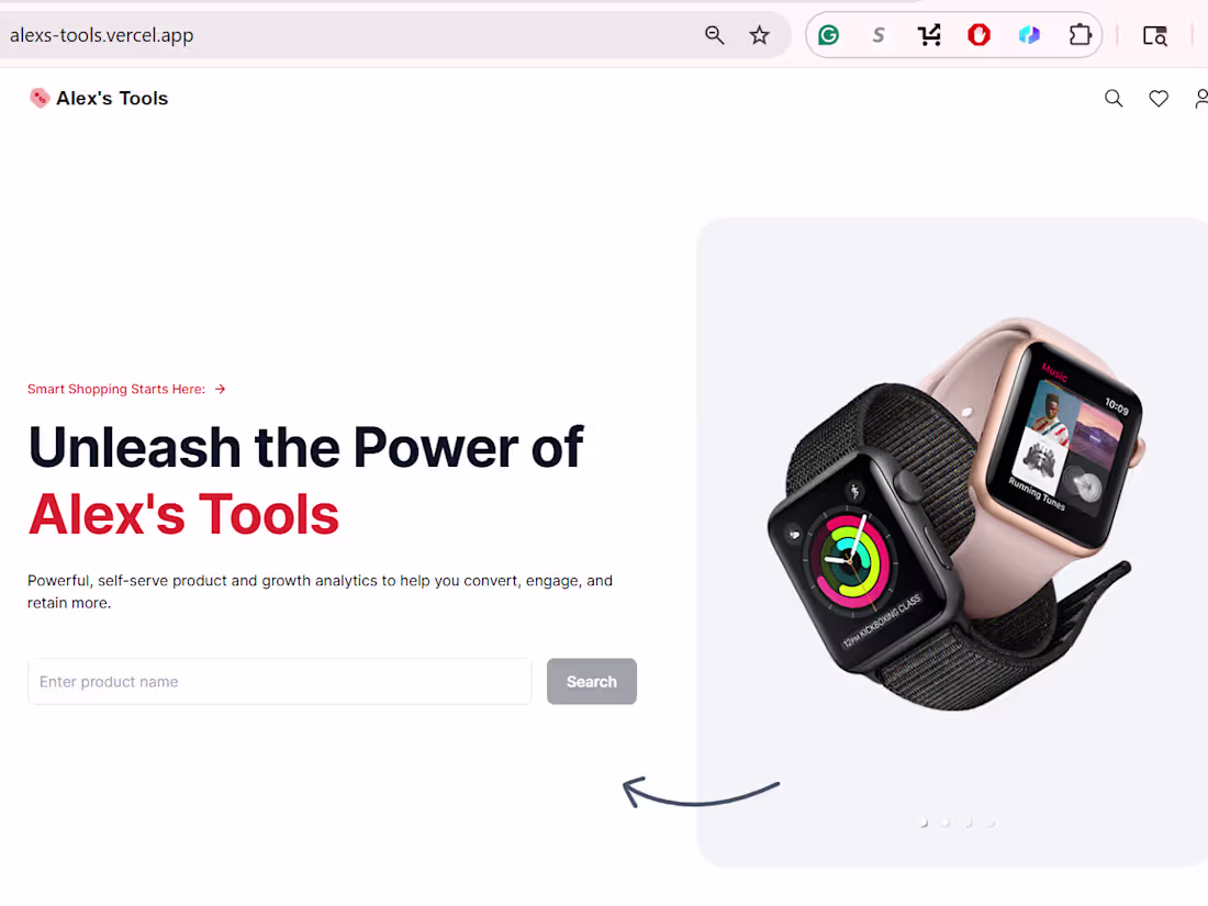 Cover image for One of the first sites I ever built was Alex's Tools (https:...