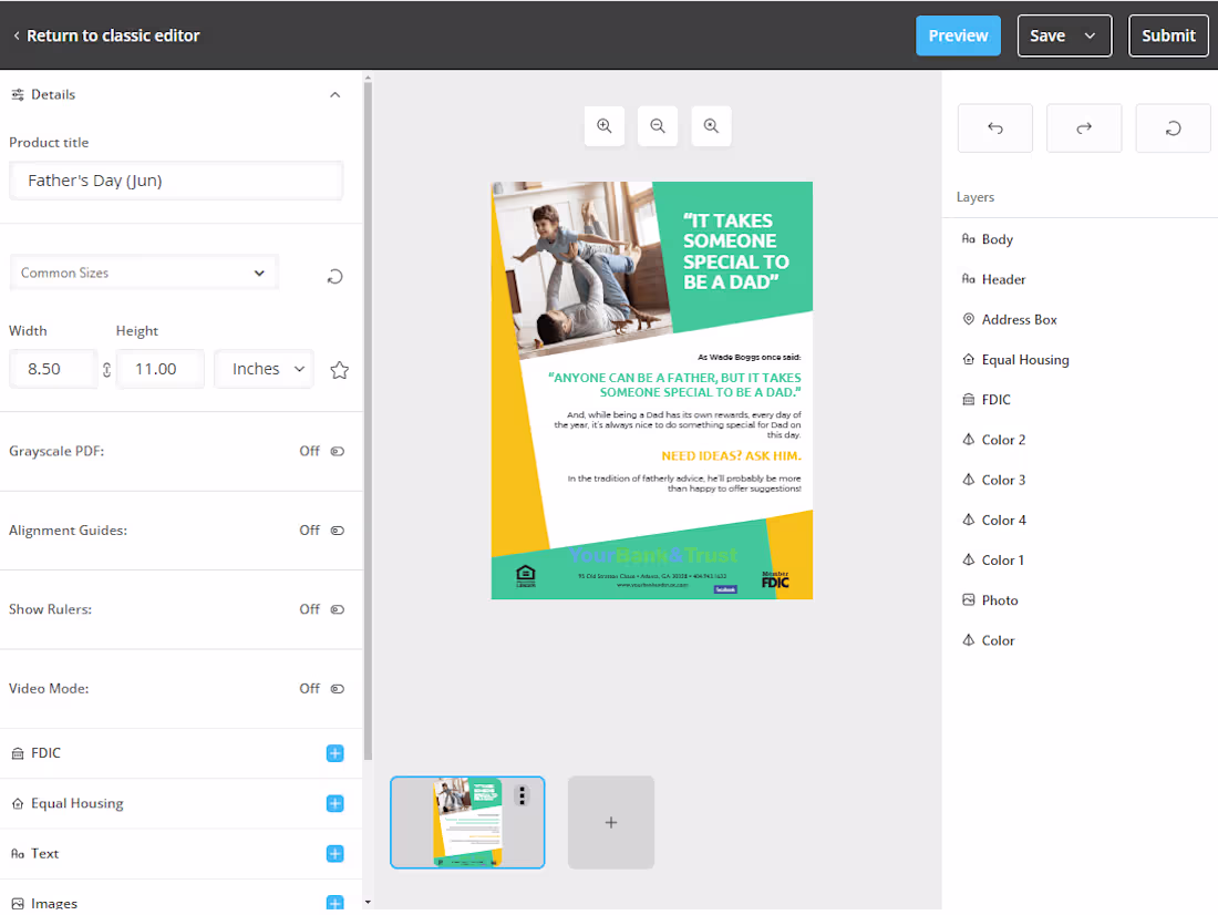 Cover image for Bank Marketing Center WYSIWYG Editor
