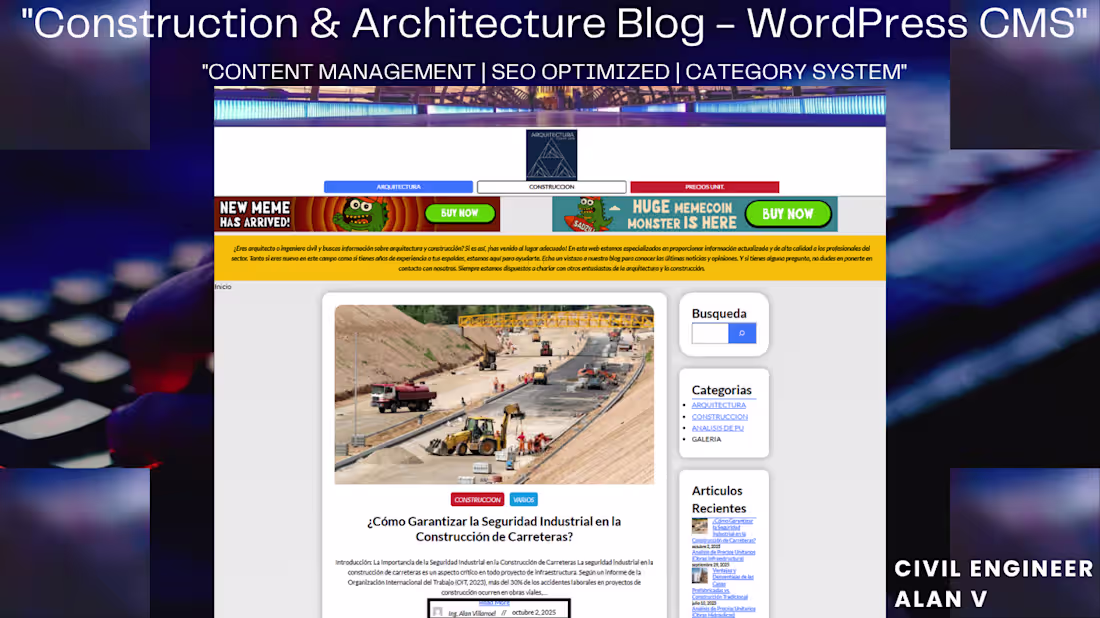 Cover image for Developed a high-performance WordPress site