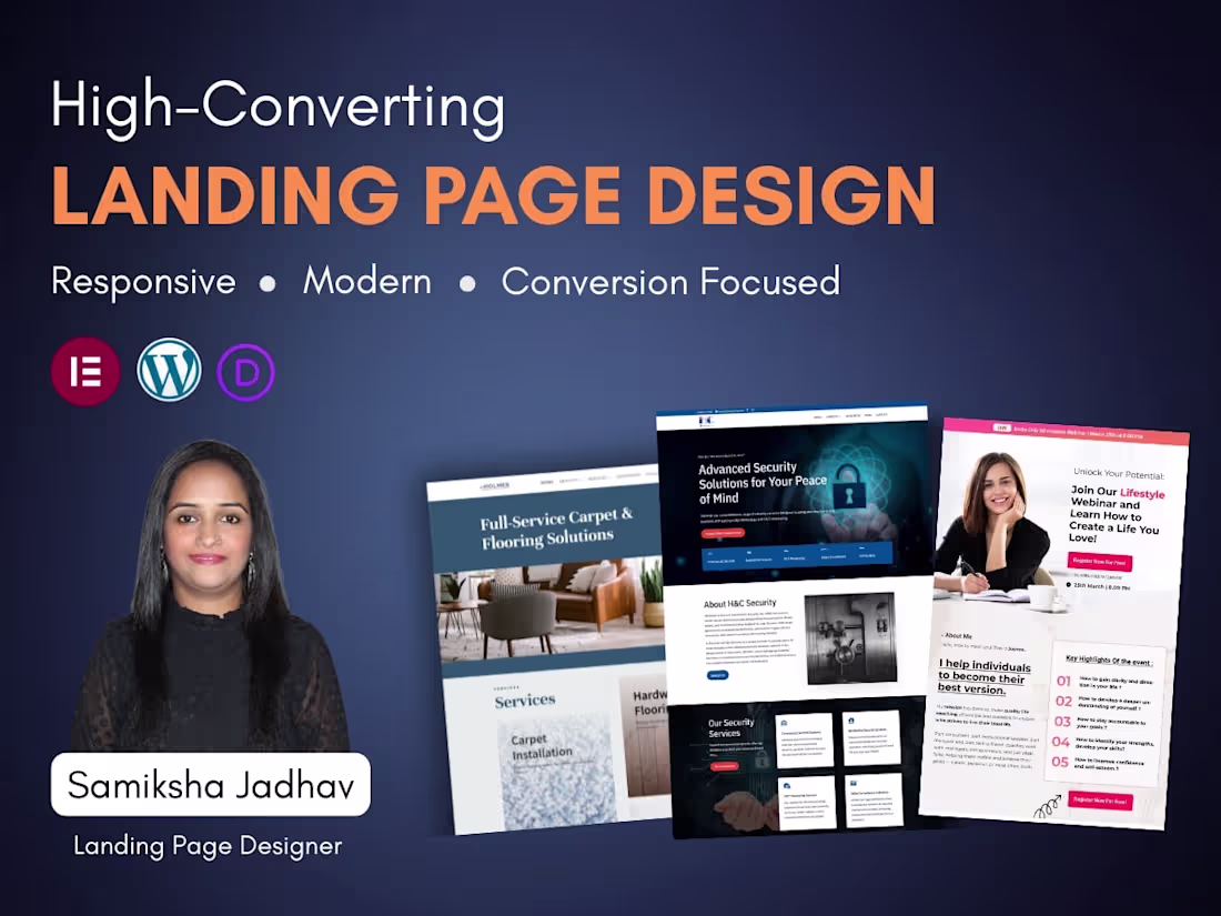 Cover image for High-Converting Landing Page Design