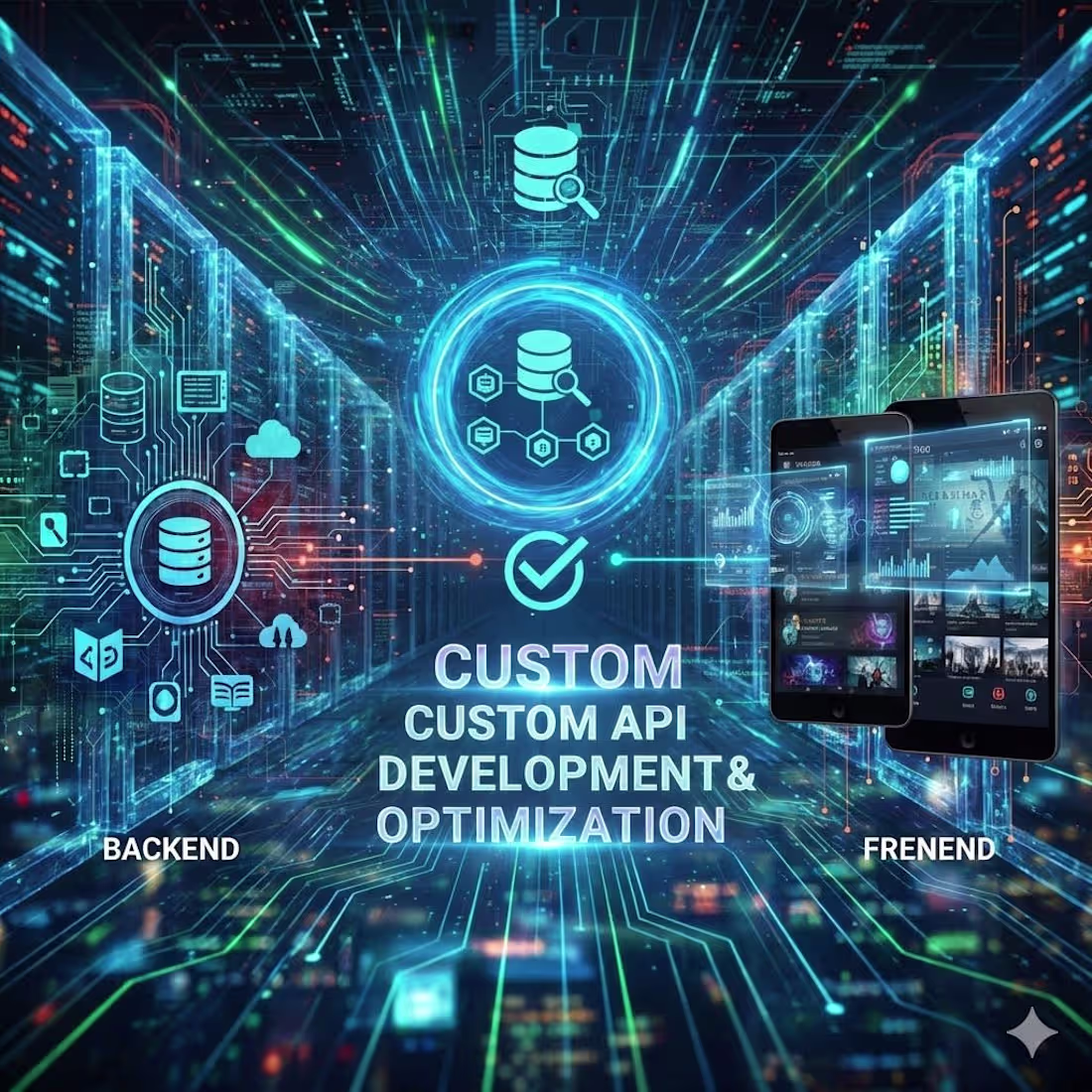 Cover image for Custom API Development & Database Optimization