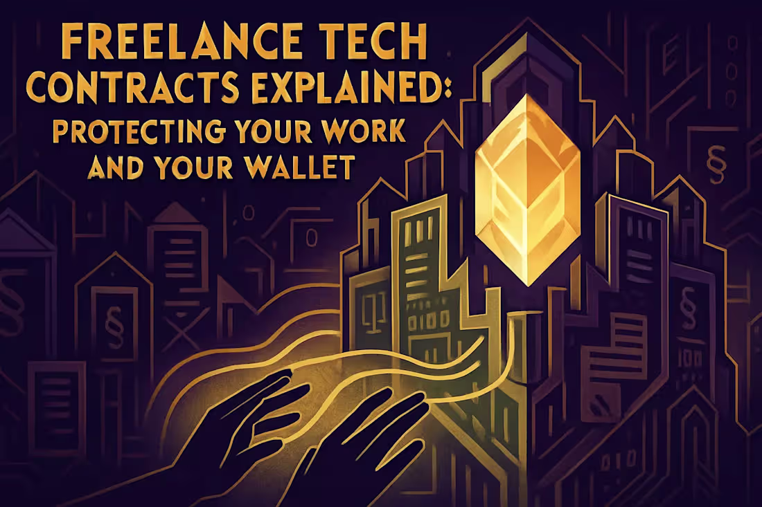 Cover image for Freelance Tech Contracts Explained: Protecting Your Work and Your Wallet