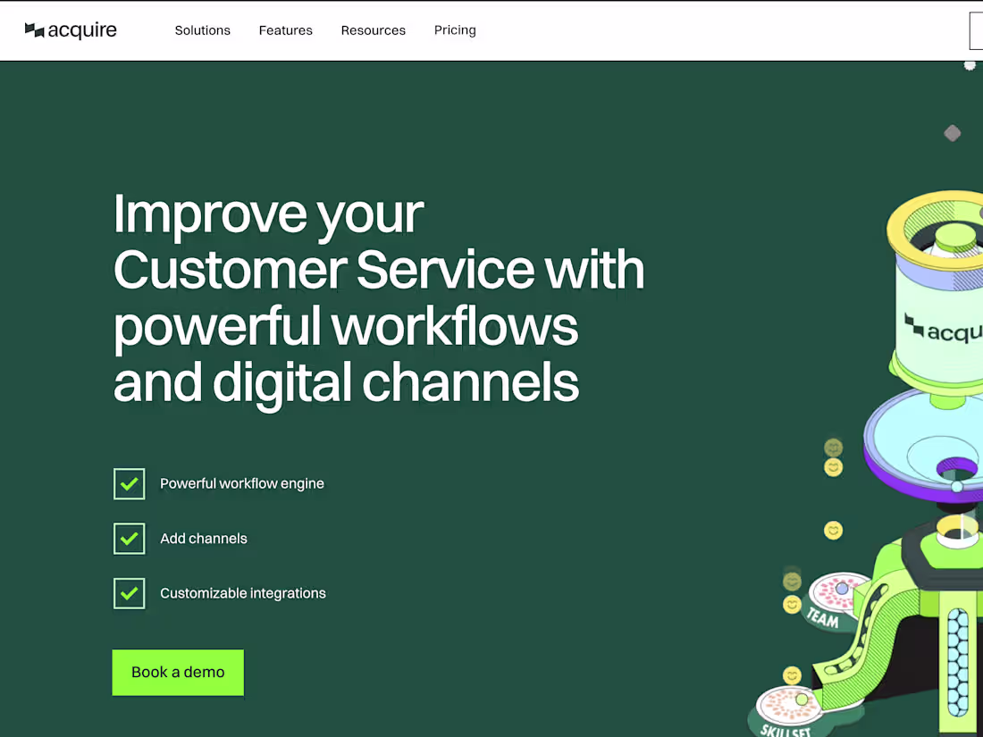 Cover image for Acquire.io - Customer Engagement & Co-browsing Platform