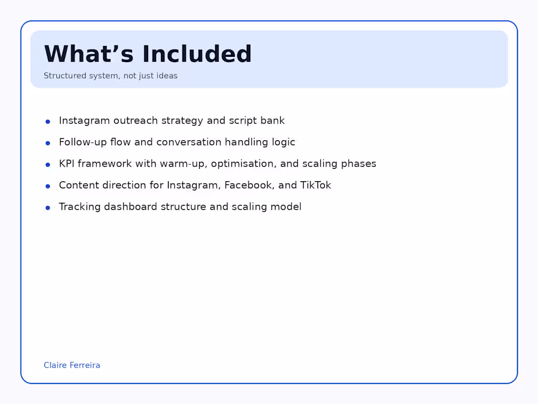 Cover image for Built an Instagram outreach and