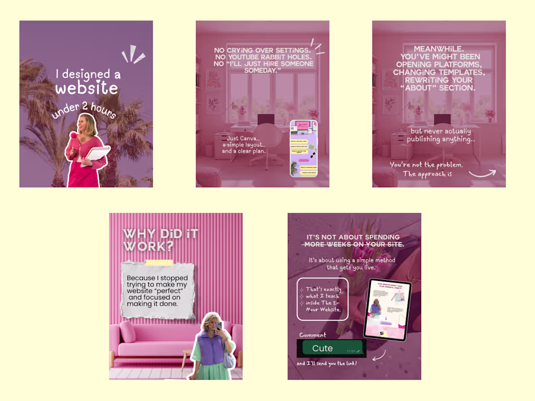 Cover image for Instagram Carousel Design