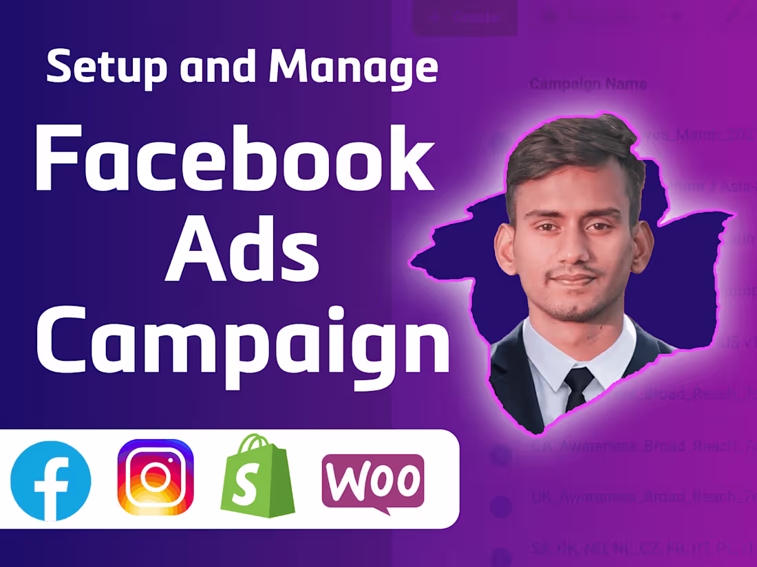 Cover image for I will set up facebook and instagram ads for leads and sales