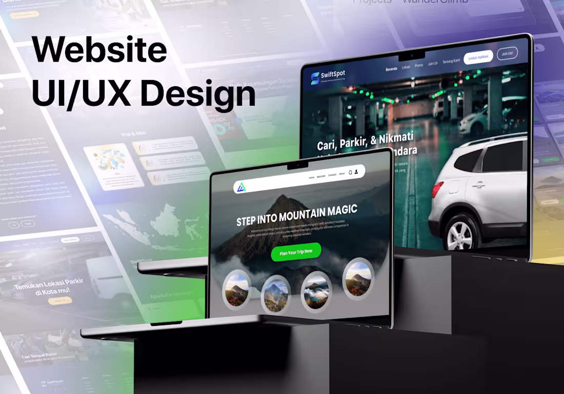 Cover image for Website UI/UX Design