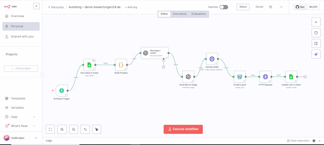 Cover image for WordPress Autoblog with AI Content & Images What I built: Au...