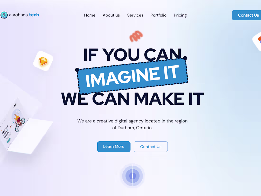 Cover image for Website for a digital agency