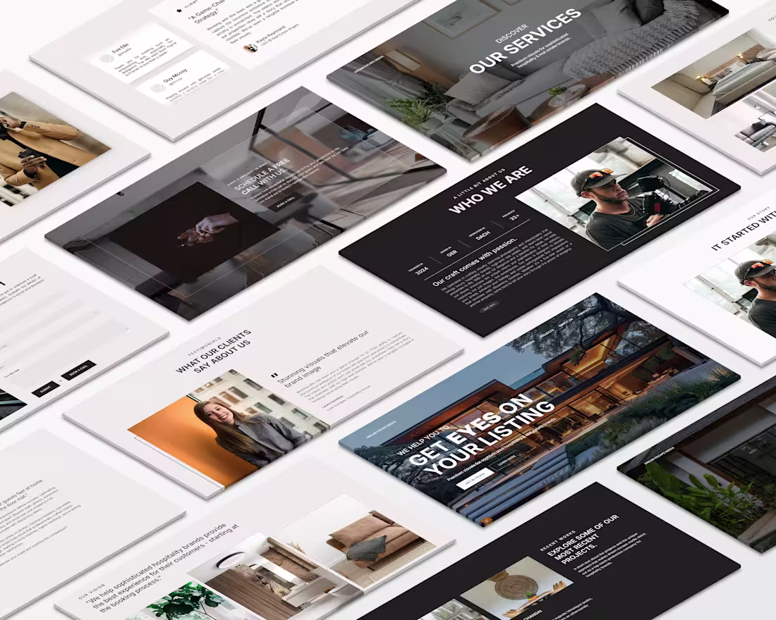 Cover image for Dream Escape Media - Media Production Website