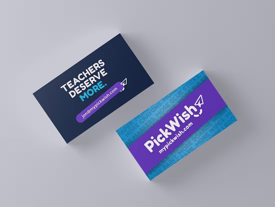 Cover image for PickWish - Brand Identity and Website Design