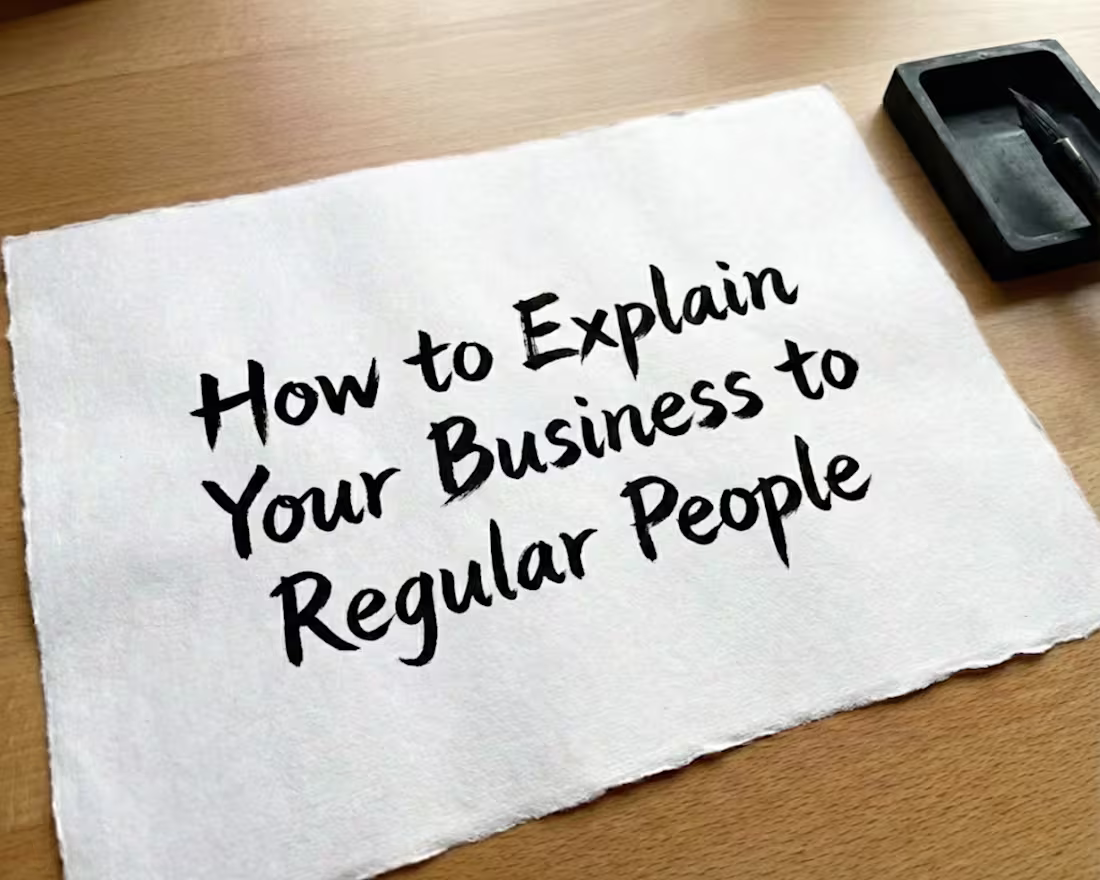 Cover image for Explain Your Brand to Regular People and Investors