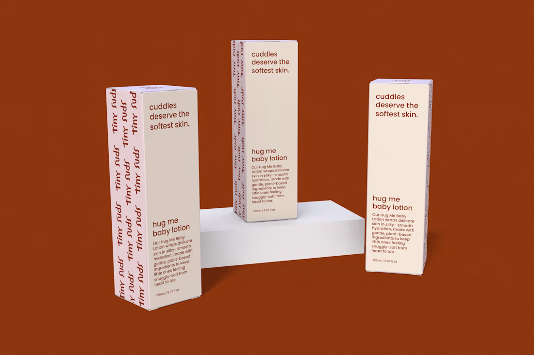 Cover image for Tiny Suds – Brand Identity for Baby & Toddler Skincare