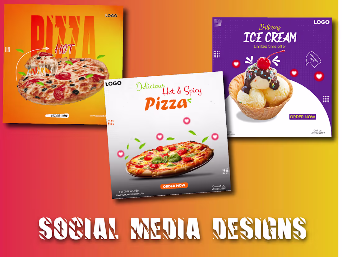 Cover image for I will design post and banner design for your social media