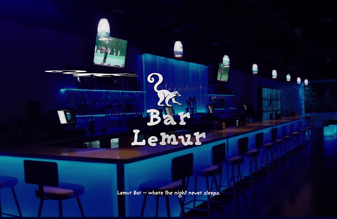 Cover image for Bar Lemur Nightlife Branding Redefined