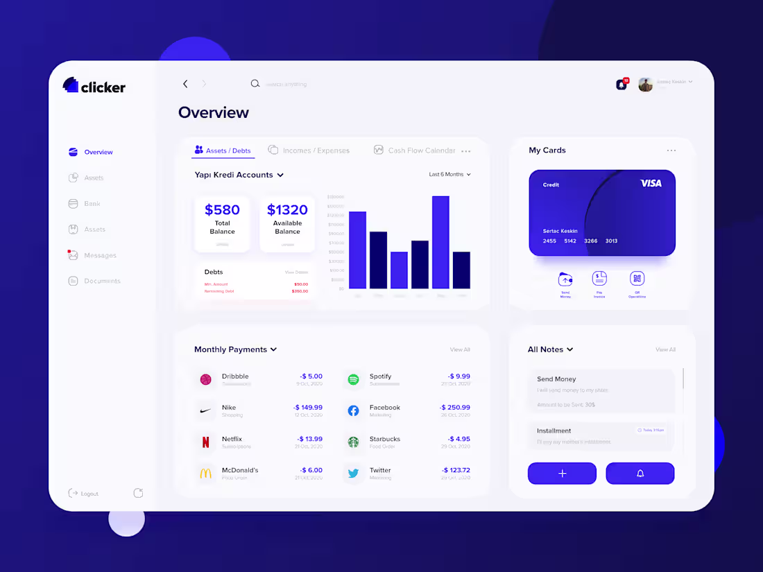 Cover image for Clicker | Common Bank App