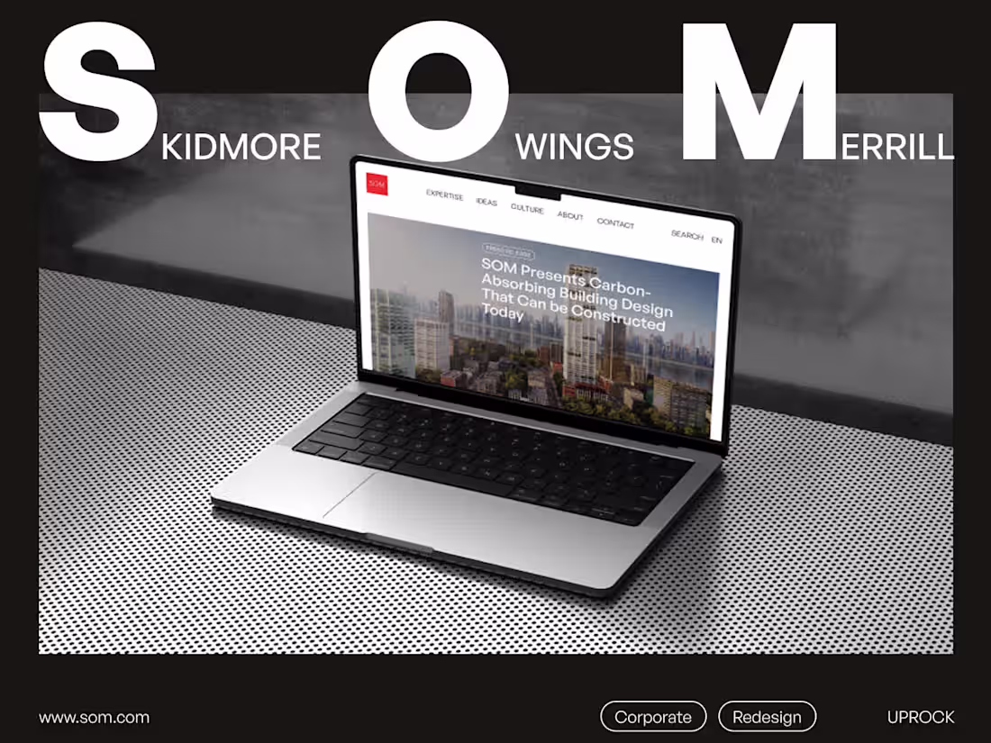 Cover image for SOM | Corporate website redesign