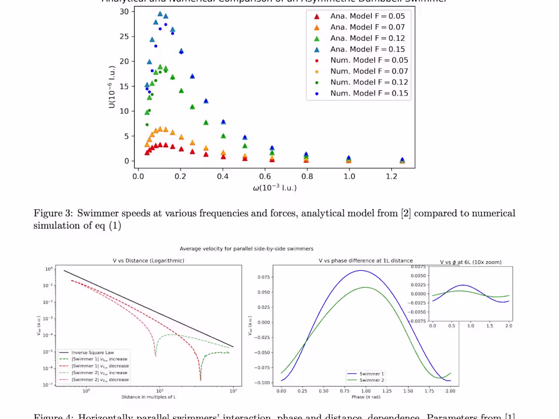 Cover image for Massive Mesoswimmers: A Computational Physics Project