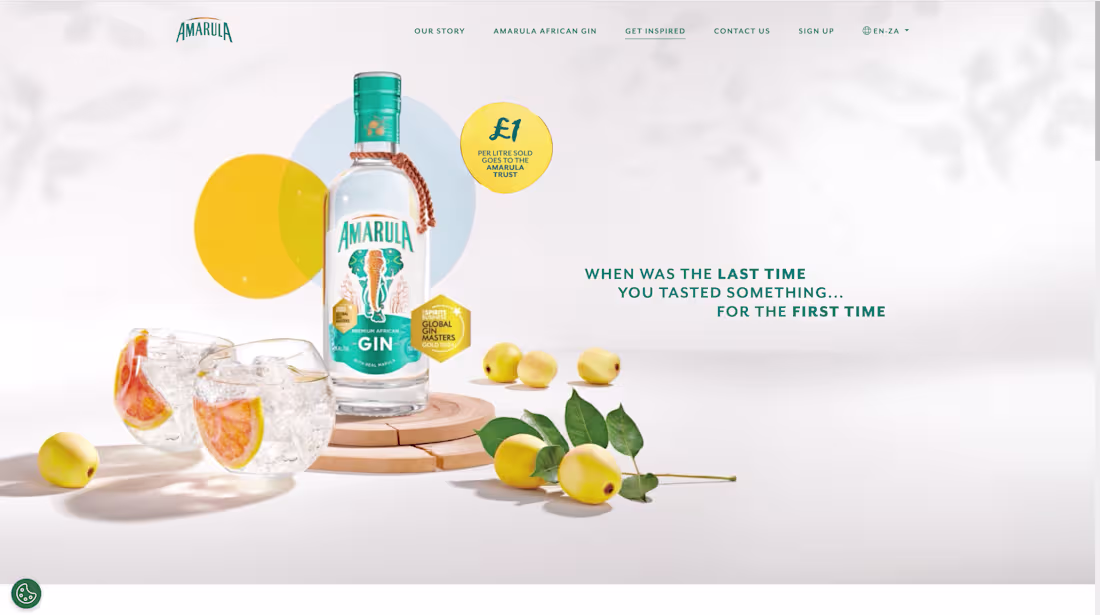 Cover image for Amarula Gin