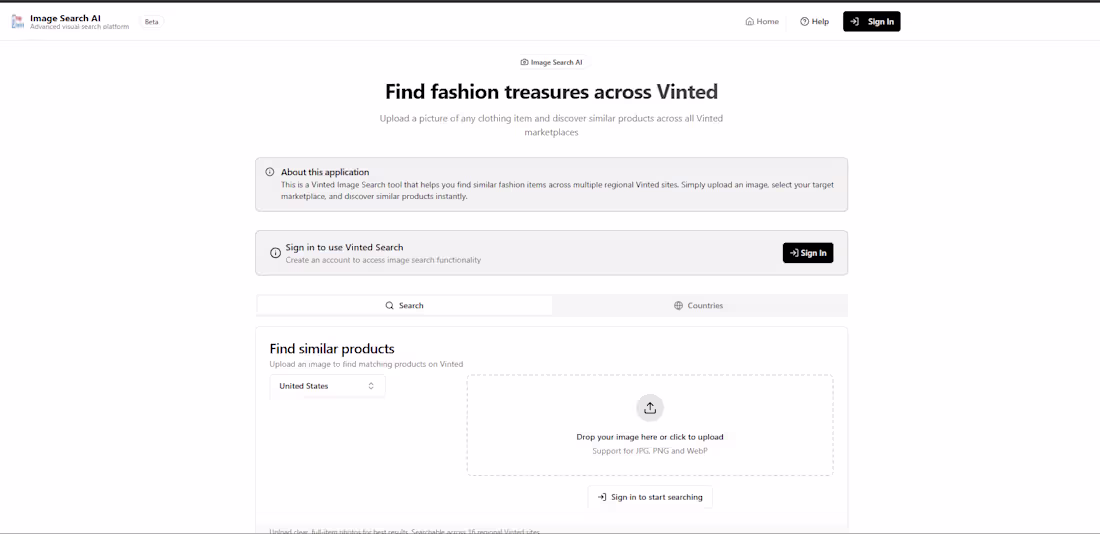 Cover image for ImageSearchAI: Revolutionizing Fashion Shopping with AI