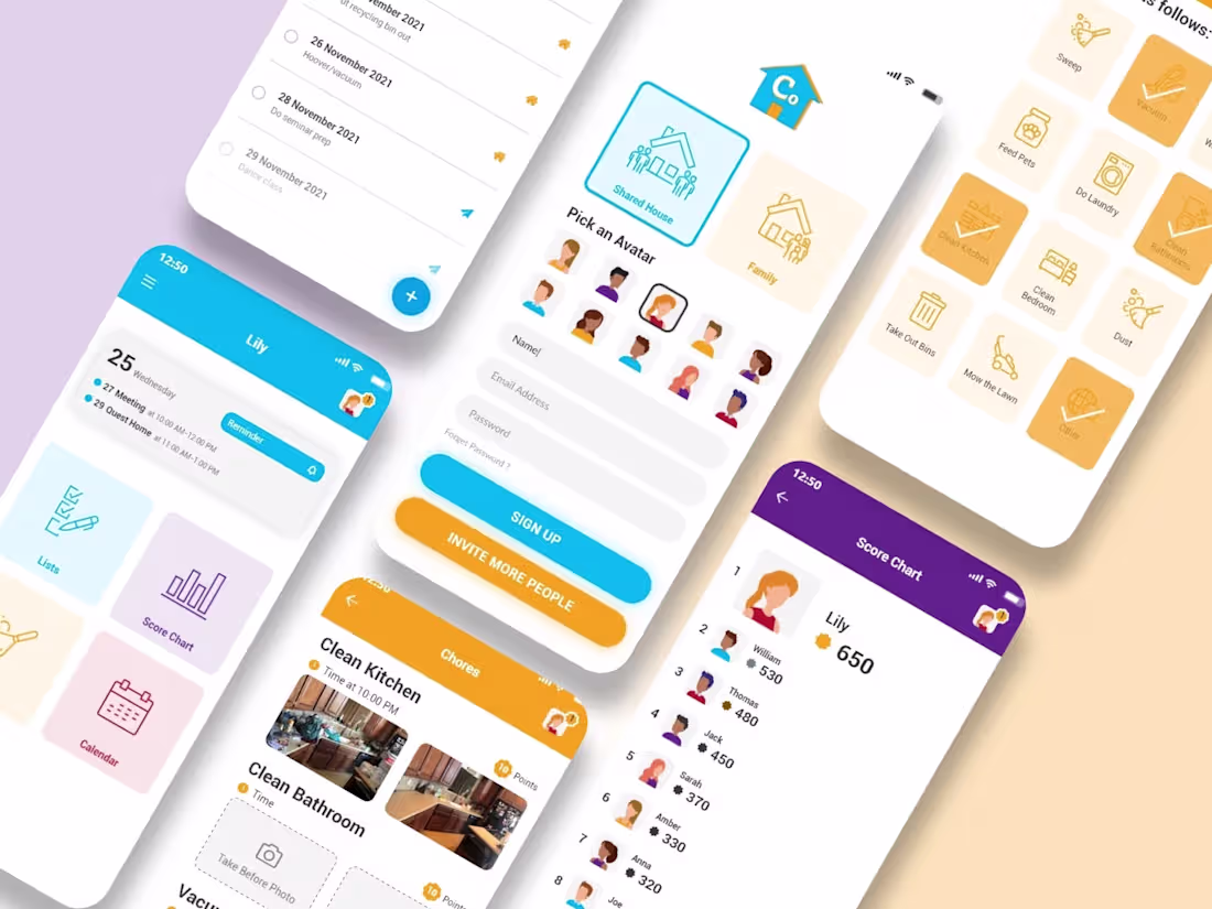 Cover image for Custom Mobile UI/UX Design – From Wireframe to Prototype