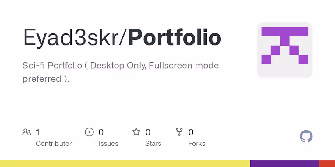 Cover image for Sci-fi Portfolio Concept Project