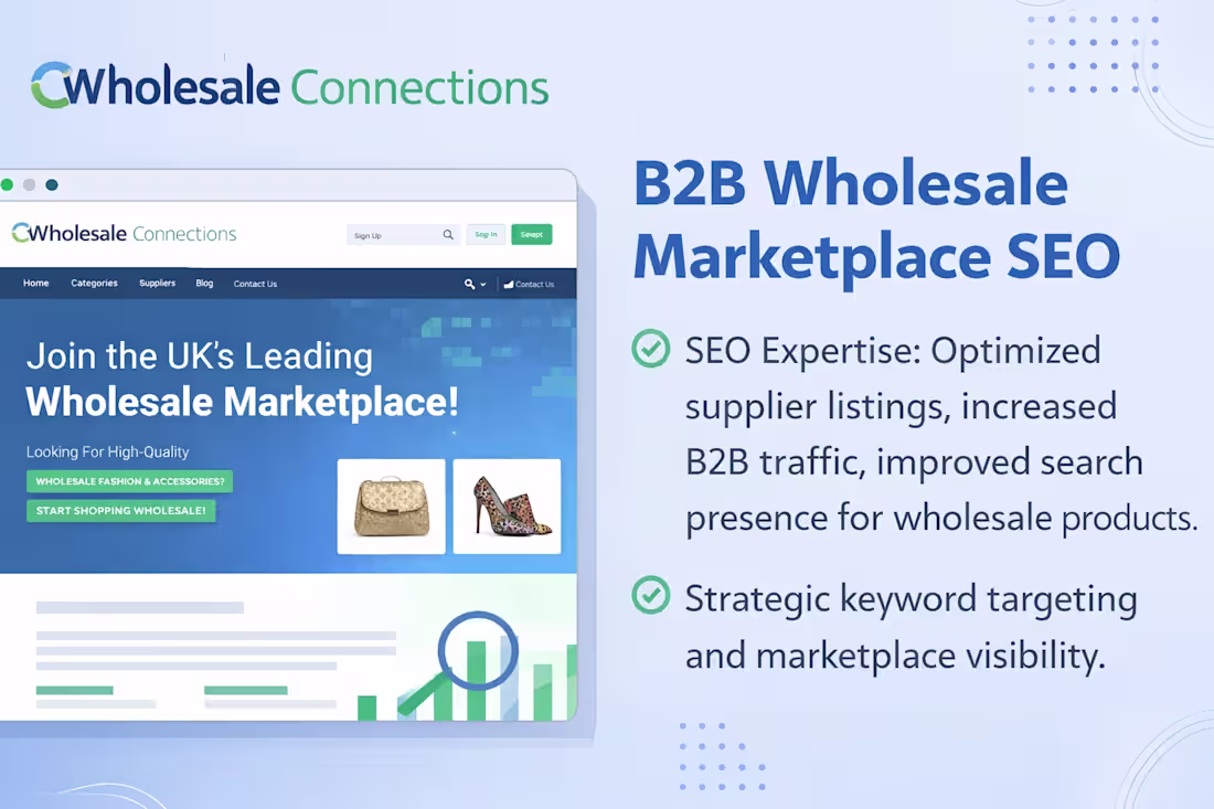 Cover image for Wholesale Marketplace Optimization with over