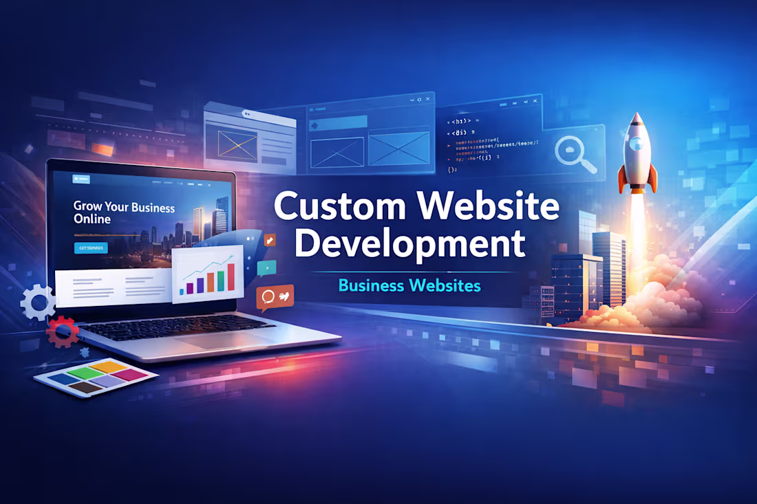 Cover image for Custom Website Development (Business Websites)